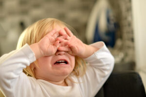 child cries shows extinction burst definition